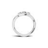 Multi Gemstone Bypass Ring