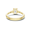 Sophisticated Three Stone Ring