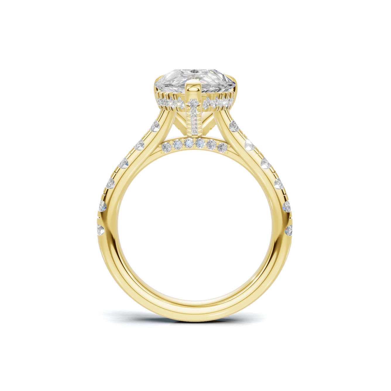 Paved Halo Ring