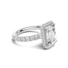 Halo Pavé Ring