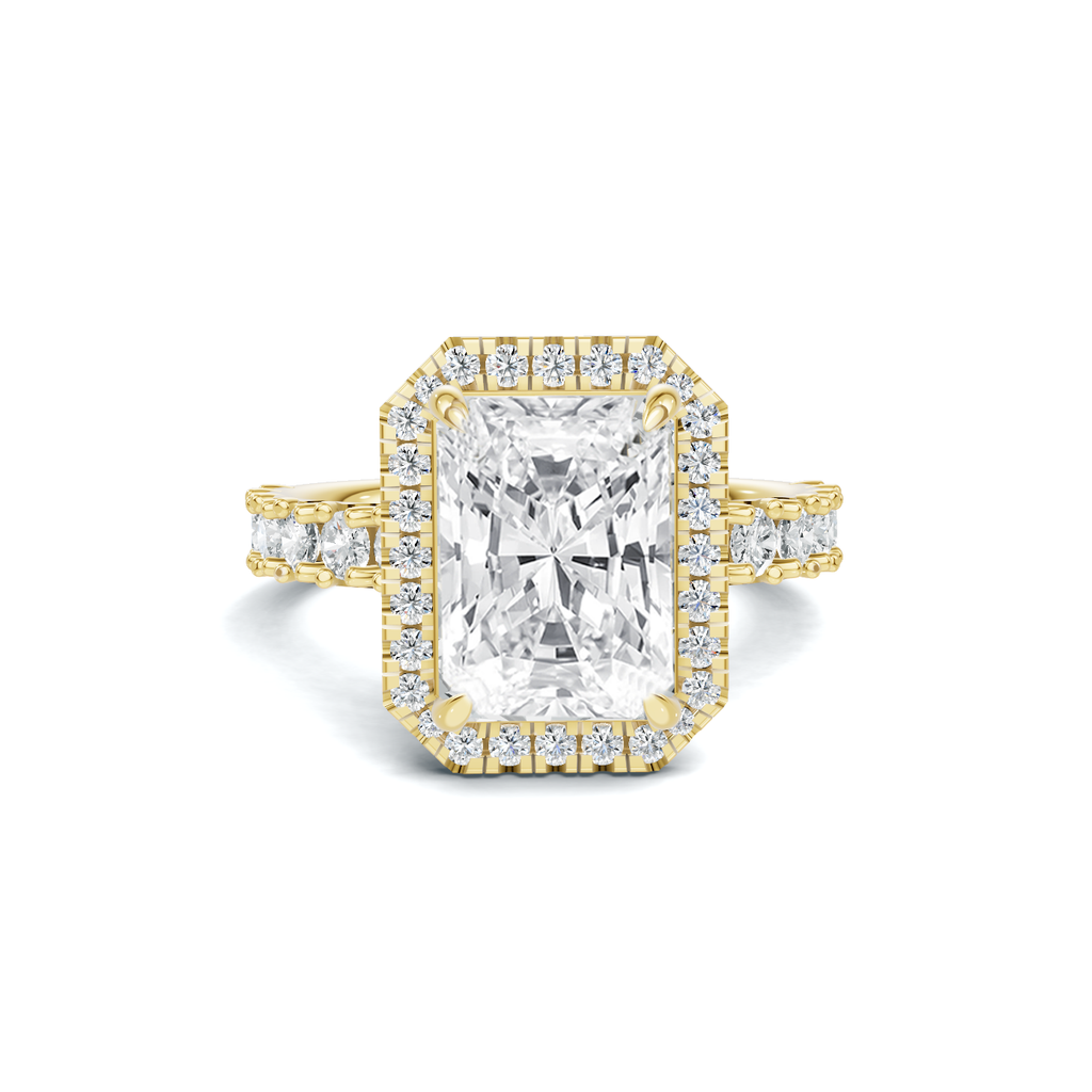 Halo Pavé Ring