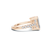 Dual Stone Open Ring