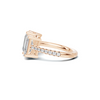 Dual Stone Open Ring
