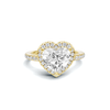 Heart Halo Ring