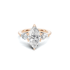 Luxe Sophisticated Three Stone Ring