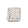Marquise Heart Halo Ring