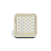 Marquise Heart Halo Ring