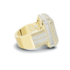 Marquise Heart Halo Ring