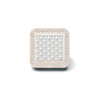 Luxe Pave Baguette Ring