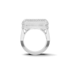 Luxe Pave Baguette Ring