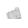 Luxe Pave Baguette Ring