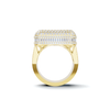 Luxe Pave Baguette Ring