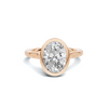 Sleek Modern Bezel Ring