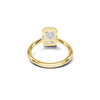 Modern Bezel Set Ring