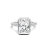 Sleek Bezel Set Ring