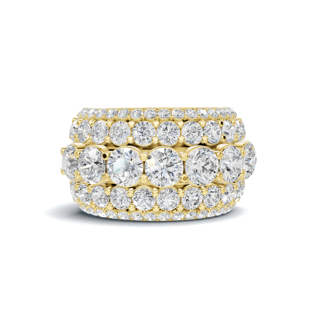 Wide Multi Row Ring