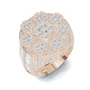 Iced Out Cluster Ring
