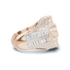 Iced Out Cluster Ring