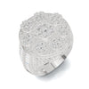 Iced Out Cluster Ring