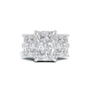 Three Stone Gallery Ring