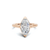 Elegant Marquise Solitaire Ring