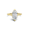 Elegant Marquise Solitaire Ring