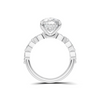 Luxe Elegant Marquise Accented Ring