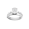 Luxe Elegant Marquise Accented Ring