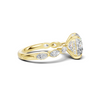 Luxe Elegant Marquise Accented Ring