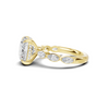 Luxe Elegant Marquise Accented Ring