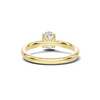 Elegant Solitaire Minimalist Ring