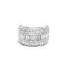 Luxe Triple Row Ring