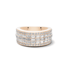 Multi Row Baguette Ring