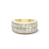 Multi Row Baguette Ring
