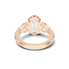 Elegant Three Stone Ring
