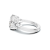 Elegant Three Stone Ring