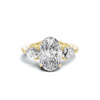 Elegant Three Stone Ring
