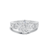 Cluster Floral Statement Ring