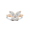Elegant Butterfly Motif Ring