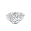 Exquisite Leaf Accent Ring