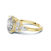 Exquisite Leaf Accent Ring