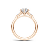 Teardrop Cluster Ring