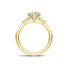 Teardrop Cluster Ring