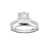 Pave Accented Gallery Ring