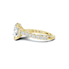 Pave Accented Gallery Ring