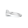 Elegant Heart Solitaire Ring