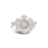 Luxe Floral Cluster Ring