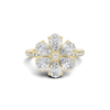 Luxe Floral Cluster Ring