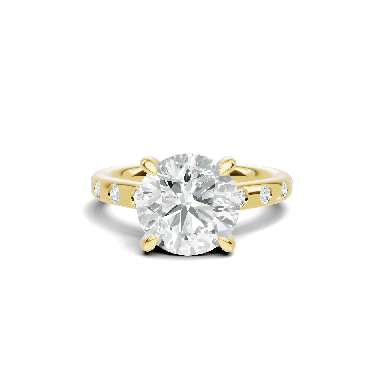 Pave Accented Ring
