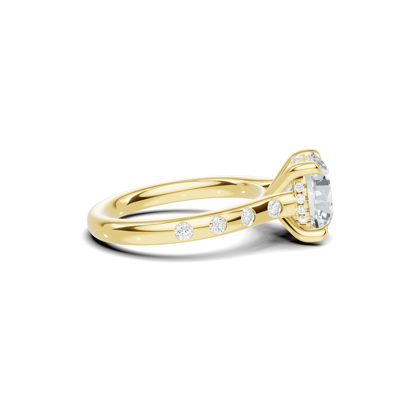Pave Accented Ring